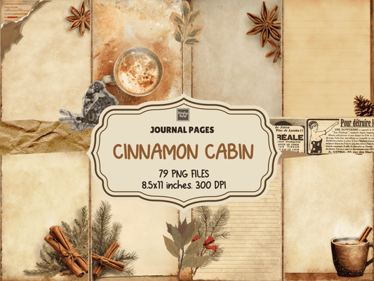 Cinnamon Cabin Journal Pages All Bundles Journal Pages new bundles all - WondersArtist