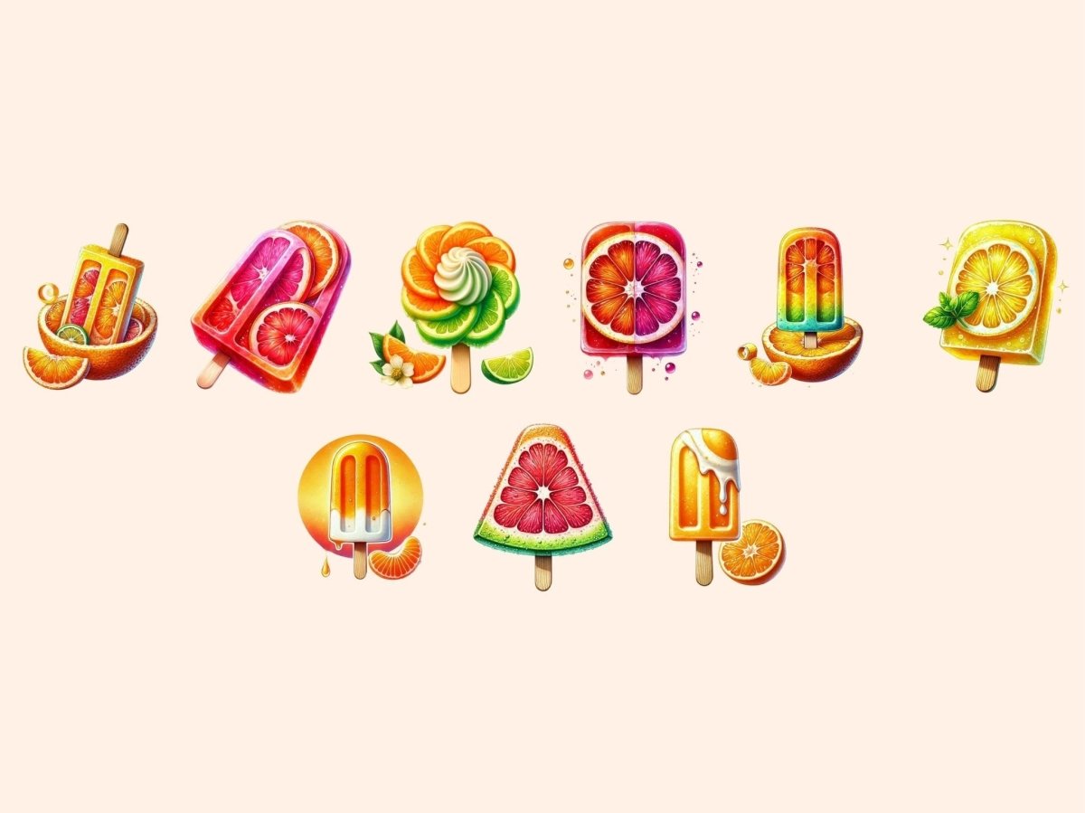 Citrus Pops Clipart citrus clipart citrus grpahics citrus images - WondersArtist