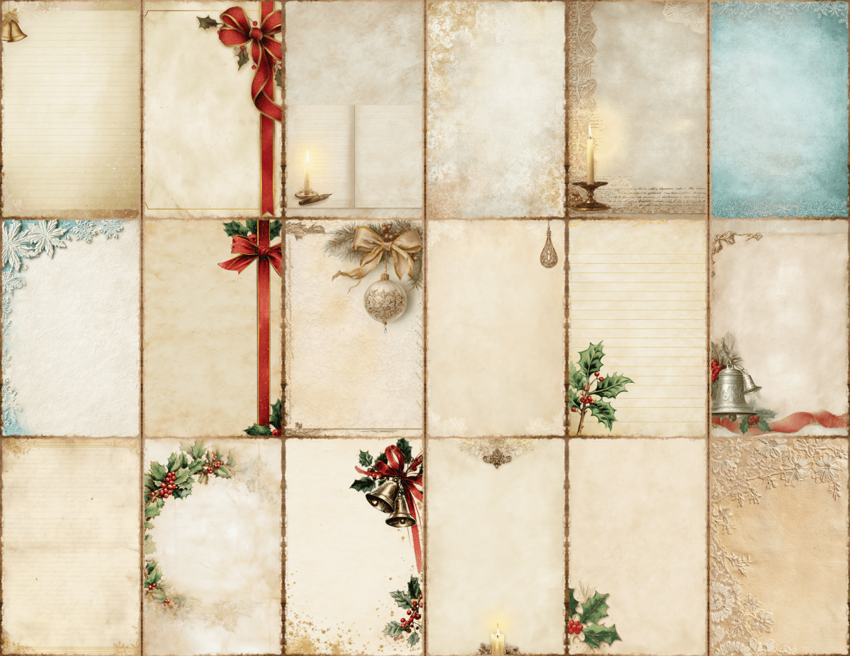 Classic Christmas Journal Pages All Bundles Journal Pages new bundles all - WondersArtist