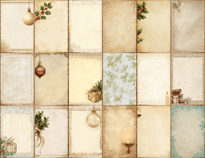Classic Christmas Journal Pages All Bundles Journal Pages new bundles all - WondersArtist