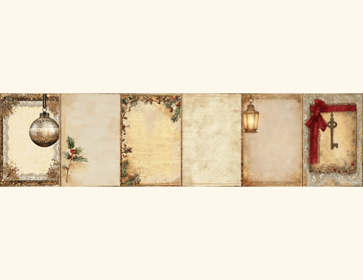 Classic Christmas Journal Pages All Bundles Journal Pages new bundles all - WondersArtist