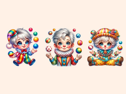 Clowns Clipart cartoon clowns - Wonders Artist