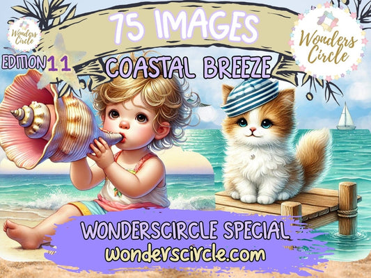 Coastal Breeze Clipart (LIMITED EDITION) all - access - bundle new bundles all new mini - WondersArtist