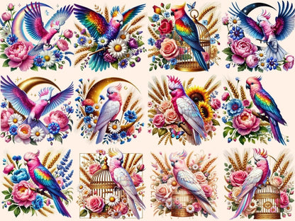 Cockatoo (P2) Clipart bird clipart - Wonders Artist