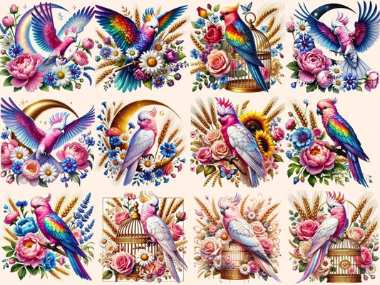 Cockatoo (p2) clipart