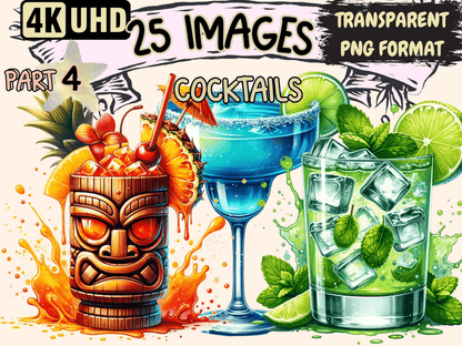 Cocktails (P4) Clipart cocktail clipart - Wonders Artist