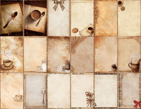 Cocoa Bar Journal Pages