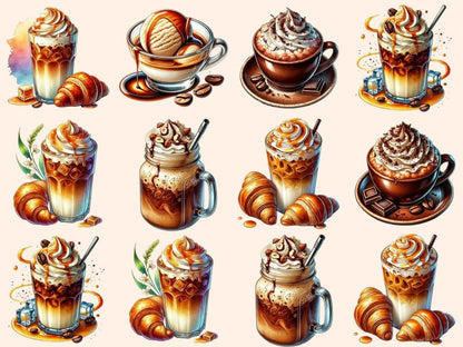 Coffee Addiction (P1) Clipart Caffeine Lover Art - Wonders Artist