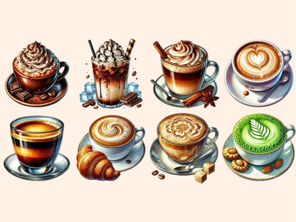 Coffee Addiction (P1) Clipart Caffeine Lover Art - Wonders Artist