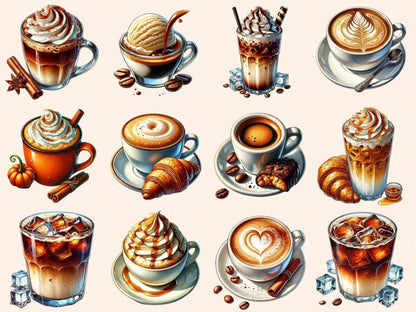 Coffee Addiction (P2) Clipart Caffeine Lover Art - Wonders Artist