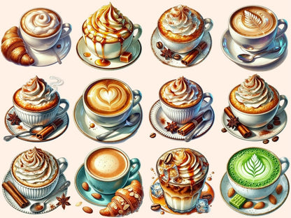 Coffee Addiction (P2) Clipart Caffeine Lover Art - Wonders Artist