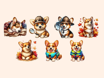 Corgi Clipart cartoon corgi - Wonders Artist