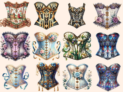 Corsets Clipart corset clipart - Wonders Artist