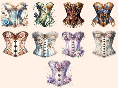 Corsets Clipart corset clipart - Wonders Artist