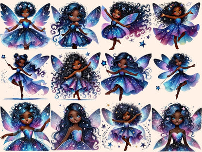 Cosmic Fairies Clipart African fairies - Wonders Artist