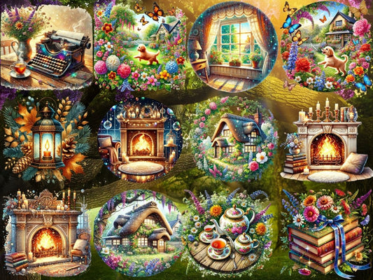Cottagecore Drømme Clipart (BEGRÆNSET UDGAVE)