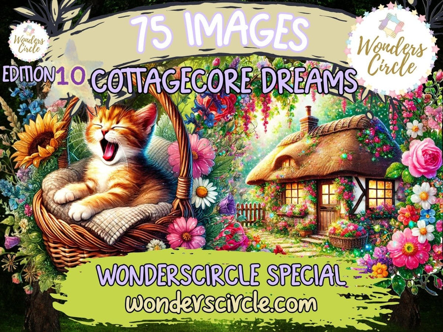 Cottagecore Dreams Clipart (LIMITED EDITION)