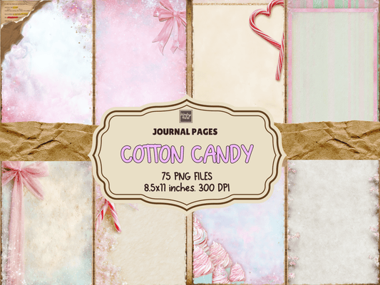 Cotton Candy Christmas Journal Pages All Bundles Journal Pages new bundles all - WondersArtist