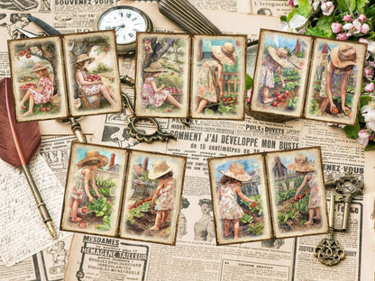 Countryside Farm Journal Pages Barnyard Stationery - Wonders Artist