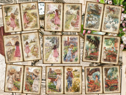 Countryside Farm Journal Pages (P4) - High - Quality Instant Digital Download for Creative Projects