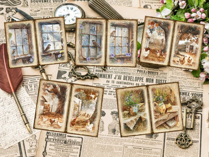 Countryside Farm Journal Pages (P7) Barnyard Stationery - Wonders Artist