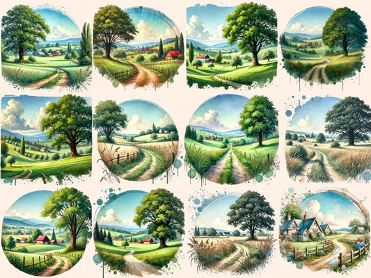 Maaseudun maisemat (P2) Kuvapankki