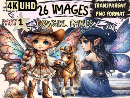 Cowgirl Fairies Clipart Cowgirl clip art - Wonders Artist