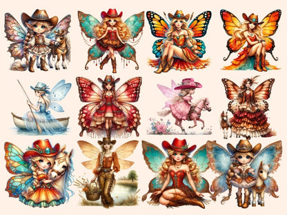 Cowgirl Fairies Clipart Cowgirl clip art - Wonders Artist