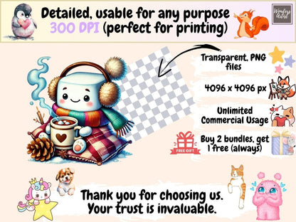 Cozy Cocoa Clipart christmas drink png cocoa clipart cocoa mug clipart - WondersArtist