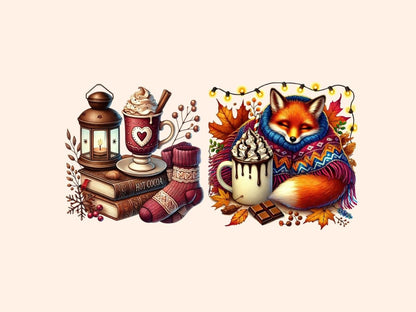 Cozy Cocoa Clipart christmas drink png cocoa clipart cocoa mug clipart - WondersArtist