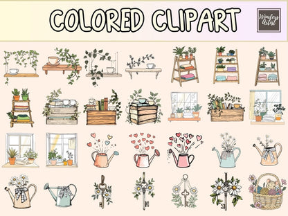 Cozy Cottage Cardmaking Clipart cardmaking clipart - Wonders Artist