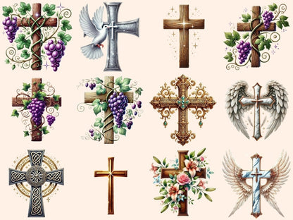 Crosses Clipart christian clipart - Wonders Artist