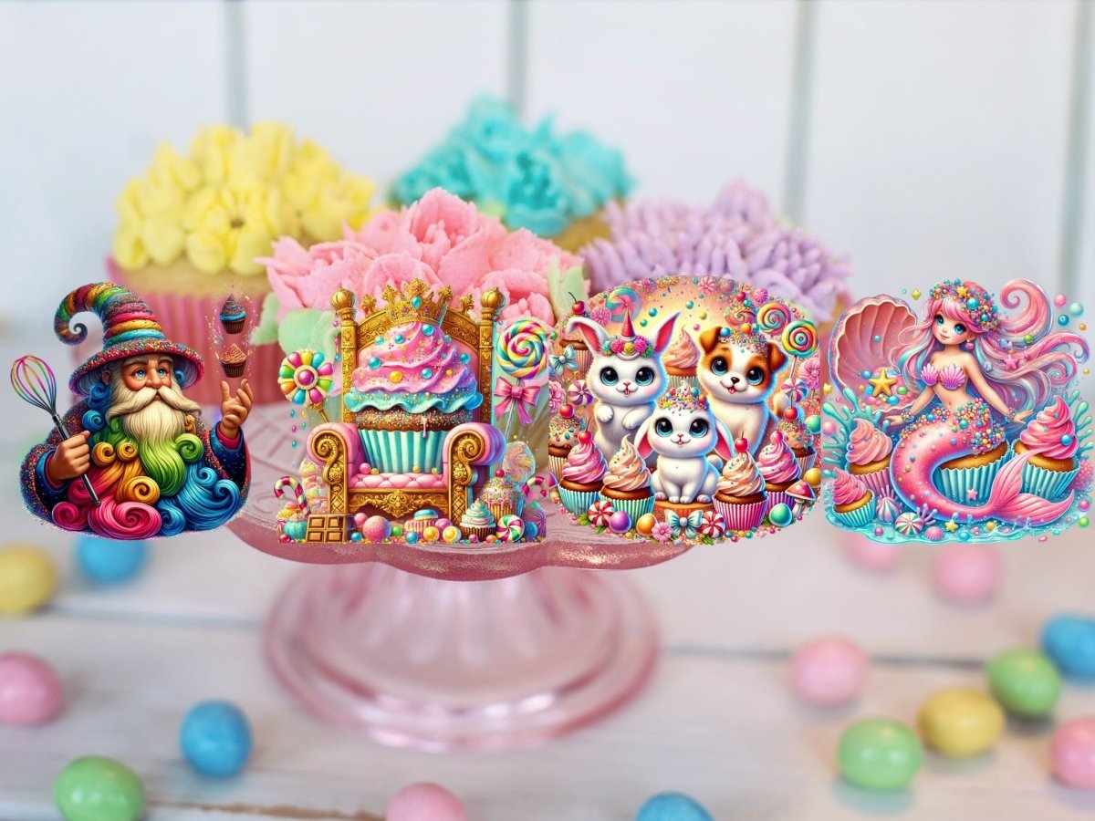 カップケーキワンダーランドクリップアート（限定版） image 7