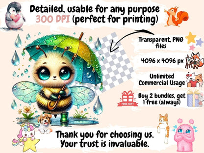 Cute Bees (P2) Clipart adorable bee images - Wonders Artist