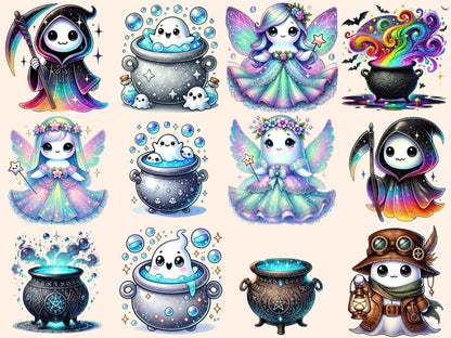 Cute Ghosts (P2) Clipart casper clipart - Wonders Artist
