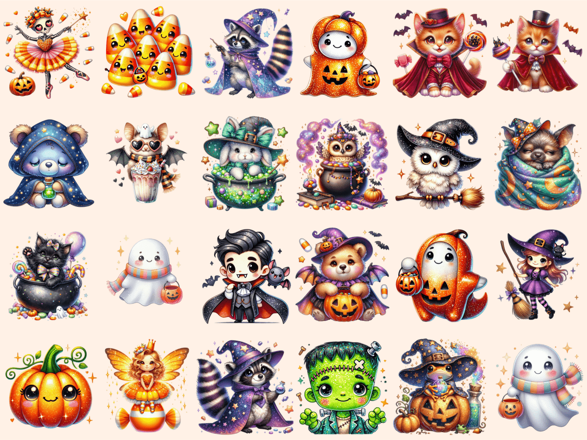 Cute Halloween Clipart autopost cute halloween cute halloween png - WondersArtist