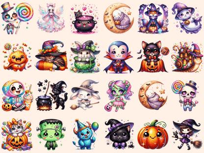 Cute Halloween Clipart autopost cute halloween cute halloween png - WondersArtist