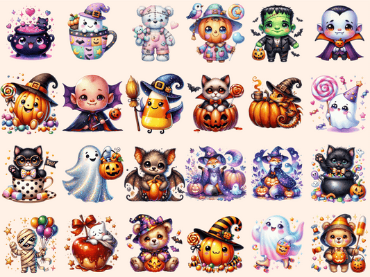 Cute Halloween (P2) Clipart