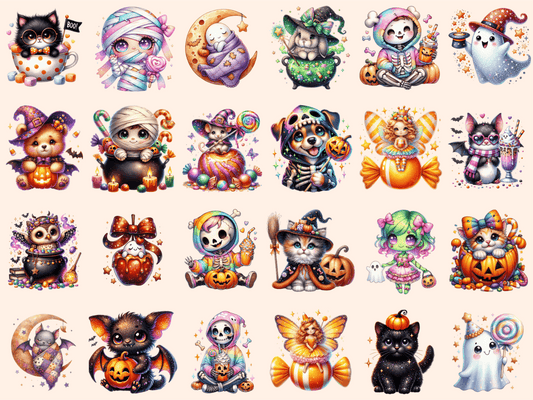 Cute Halloween (P3) Clipart