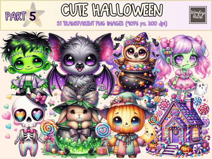 Cute Halloween (P5) Clipart Adorable Halloween autopost Cute Bat Art - WondersArtist