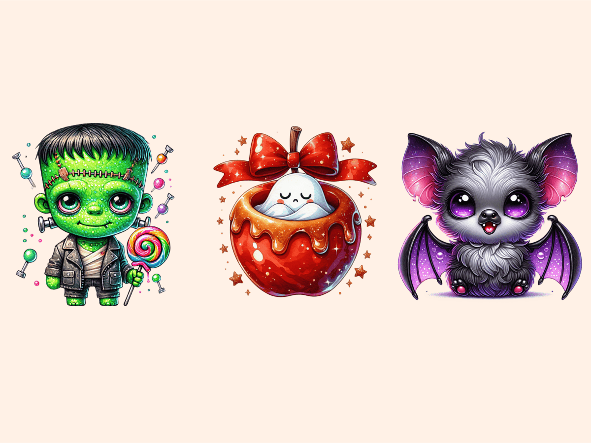 Cute Halloween (P5) Clipart Adorable Halloween autopost Cute Bat Art - WondersArtist