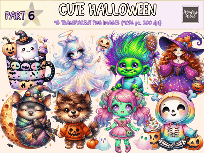 Cute Halloween (P6) Clipart Adorable Halloween autopost Cute Bat Art - WondersArtist