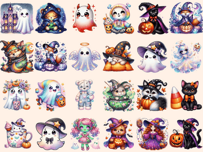Cute Halloween (P6) Clipart Adorable Halloween autopost Cute Bat Art - WondersArtist