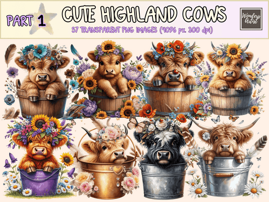 Cute Highland Cows Clipart adorable cow clipart autopost baby cow clipart - WondersArtist