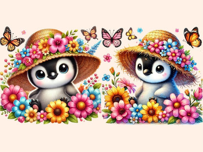 Cute Penguins Clipart Adorable Penguin Art - Wonders Artist