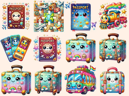 Cute Travel Clipart cute travel clipart - Wonders Artist