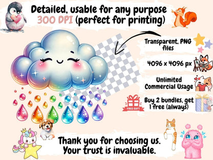 Cute Weather Clipart Adorable Weather Art - Wonders Artist