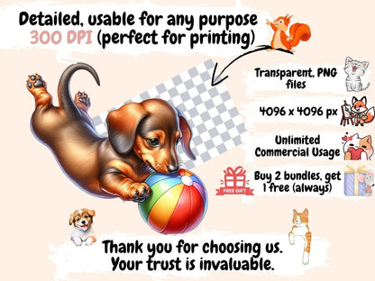 Dachshund Clipart cartoon dachshund - Wonders Artist