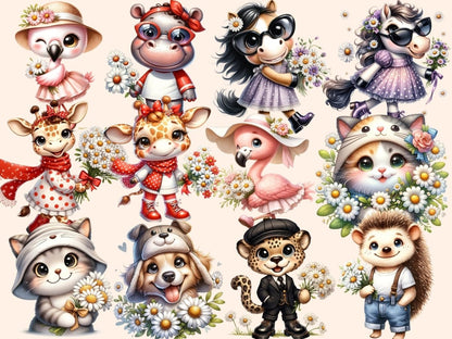 Daisy Animals Clipart daisies clipart - Wonders Artist