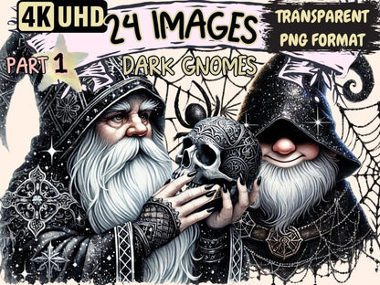 Dark Gnomes Clipart black gnome clipart - Wonders Artist